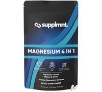 Magnesium Glycinate 4-in-1 Complex Supplements, 90 Vegan Capsules