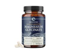 Magnesium Glycinate 400mg | High Absorption Magnesium Chelate Supplement | 120 Capsules
