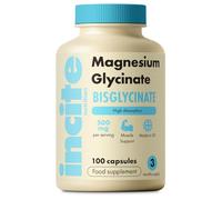 Magnesium Glycinate - 500mg - Premium Quality Natural - High Strength 100 Vegan Capsules (3 Month Supply) with Highest Bioavailability - Magnesium Supplements (bisglycinate)