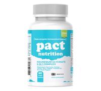 Magnesium Glycinate Capsules 8-in-1 Complex - Triple Magnesium (Bisglycinate, Citrate, Malate) Supplement with Zinc, Copper, Vitamin D3, Vitamin B6 and Black Pepper - 60 Vegan Capsules