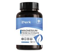 Magnesium Glycinate Capsules Provide 300 mg of Pure Elemental Magnesium Per Serving 180 Vegan Caps