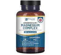 Magnesium Glycinate Complex 4 in 1-2000mg per Serving | Precise 400mg Elemental dose | Added Magnesium Bisglycinate, Citrate, Malate & Taurate | 90 Vegan Tablets - by Prowise