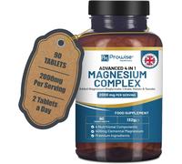 Magnesium Glycinate Complex 4 in 1-2000Mg per Serving,Precise 400Mg Elemental