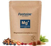 Magnesium Glycinate Complex Gummies + Ashwagandha, 14-in-1 Magnesium Complex, Magnesium Supplement with Glycinate, Citrate, Malate & More, Plus Vitamin D3 L-Theanine & Zinc, Supports Calm & Mood