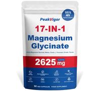Magnesium Glycinate for Sleep 2625mg, 17-in-1 Complex Supplements as 800mg Glycinate, L-Threonate, Taurate, Citrate, Malate, Orotate, High Absorption
