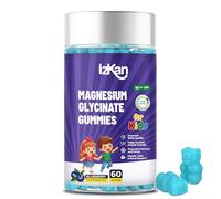 Magnesium Glycinate Gummies 100mg for Kids, Calm Magnesium Gummies for Sleep, Relaxation, Brain, Focus, Bones, No Melatonin, Gluten Free, Non-GMO, Vegan, 60 Gummies (1)