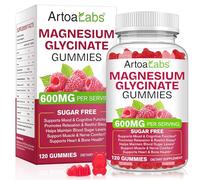 Magnesium Glycinate Gummies,120 Count MagnesiumComplex Gummies|Sleep, Calm & Relaxation Support|High Absorption Magnesium Supplements for Women, Men & Family|Gluten-Free