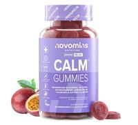 Magnesium Glycinate Gummies | 450mg I 60 Gummies | Novomins | Magnesium Complex with Magnesium Glycinate & Citrate, Ashwagandha, Glycine, Vitamin B12 | Vegan & Gluten-Free Calm Gummies