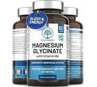 Magnesium Glycinate High Strength 1500mg - High Absorption, Easy to Digest