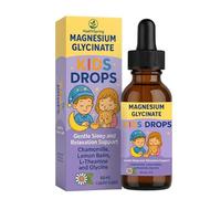 Magnesium Glycinate Kids Drops|Gentle Sleep and Relaxation Support with Chamomile, Lemon Balm, L-Theanine and Glycine|60ml Liquid Supplement