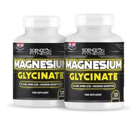 Magnesium Glycinate Supplement, 240 Capsules of Magnesium Bisglycinate, Maximum Absorption,1500mg per serving, Made in The UK-Science Fitness