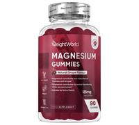Magnesium Gummies -125mg Per Serving 90 Gummies