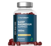 Magnesium Gummies for Sleep - 8100mg Elemental Magnesium Per Bottle | Supplement for Women & Men - 180mg Elemental Magnesium Citrate - Berry Flavoured - by Horbaach