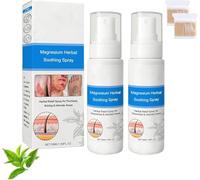 Magnesium Herbal Psoriasis Spray, Fast-Acting Relief for Itching, Redness and Flaking, Gentle Moisturizing, Hydrating & Calming, for All Skin Types (2)