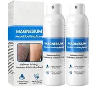 Magnesium Herbal Psoriasis Spray,Magnesium Herbs Hautspray,Relieves Itchy & Irritated Skin,Repair Skin, Gentle Moisturizing