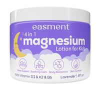 Magnesium Kids Sleep Support Cream - Gentle Body Lotion for Nighttime Calm, Tired Legs & Muscle Relaxation, with Shea Butter, Chamomile & Lavender, Daily Natural Moisturiser for Children - 4oz