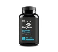Magnesium L-Threonate - Magtein® - 2000 mg per Serving - Brain Health & Nervous System - 90 Vegan Capsules, 1 Month's Supply - Zenement