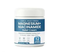 Magnesium Niacinamide Relief Cream - Topical Magnesium Chloride Cream for Joints, Legs & Feet with Magnesiums Chloride and Niacinamide (Vitamin B3),Lightweight, Non-Greasy Formula - 3.5oz(1 Pack)