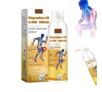 Magnesium Oil and Bee Venom Joint Spray - Pa/in Re/liefSpray, Active RepairSpray for Joint, Muscle Pa/in, Cramp Re/lief - Pure Magnesium Oil Spray & Bee Venom Skin Treatment Cream for Aching Muscles