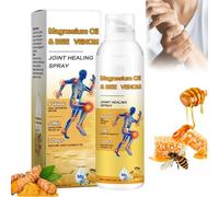 Magnesium Oil & Bee Venom Joint Healing Spray, Lovilds Bee Venom Joint Healing Spray, for Neck, Hands, Knee, Natural (1pcs)