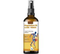 Magnesium Oil Bee Venom Joint Healing Spray,Professionnel Bee Venom Spray,Bee Venom Arthritis Spray,Bee Venom Pain Relief Spray,Effective Relief for Back, Neck, Hands, Kneel