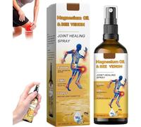 Magnesium Oil Bee Venom Joint Healing Spray,Professionnel Bee Venom Sprays,BeeVenom Arthritis Spray,Bee Venom Pain Relief Sprays,Effective Relief for Back, Neck, Hands, Kneel (1 Pcs)