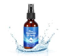 Magnesium Oil Spray for Feet 60ml, with Lavander, Vitamin E, Topical Magnesium Cream - Safe and Easy to Absorb, Quick Drying Without Residue, Gentle to The Skin