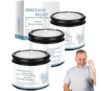 Magnesium Pain Healing Bone Cream,Advanced Magnesium Cream,Professional Soothing Relief Massage Gel,Bone Care Creams,for Neck,Waist,Back Hand Feet and Leg (3 Pcs)
