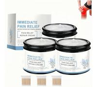 Magnesium Pain Healing Bone Cream, Body Care Gel, Professional Repair Creams, Fast-Absorbing, Natural Ingredients, for Back, Neck, Hands, Knee (3PCS)