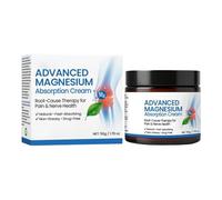 Magnesium Pain R-elief Cream, Natural Joints Gel, Professional Joints Magnesium Cream, Soothing Action, Fast-Absorbing, 50g, For Strain Neck Leg Sports Injury Back Shoulder Post-Workout Recovery Elbow