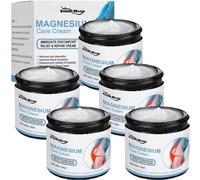 Magnesium-Pain Relief Cream Helps Relieve Muscle Soreness Aches Pains for Relaxing 5pcs