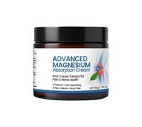 Magnesium Pain Relief Cream, Joint Cream, Knee Relieving Massage Ointment, 50g, Fast-Absorbing Texture, Multi-Area Application for Strain Neck Leg Sports Injury Back Shoulder Post-Workout