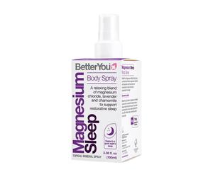 Magnesium Sleep Body Spray Made with Zechstein Magnesium Chloride and Essential