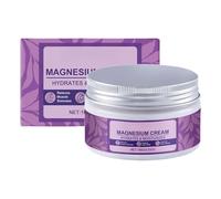 Magnesium Sleep Cream, 100g Magnesium Balm for Sleep Feet, Natural Magnesiums Cream for Restless Legs, Muscles Reliefs Magnesiums Soothing Sleeping Butter Creams, for Kids & Adults