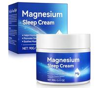 Magnesium Sleep Cream, Magnesium Soothing Cream for Nighttime Relief for Leg Cramps, Sleep & Muscle Soreness, Natural & Quick Absorb 90g