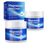Magnesium Soothing Sleep Cream,2 x 90g Magnesium Skin Muscle & Body Calm Moisturing Butter, Relief for Restless Legs | Muscle Joint Relaxant for Cramps & Pain, Natural Sleep Support