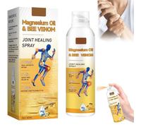 Magnesium Spray, Magnesium Oil And Bee Venom Spray, Magnesiums Oil & Bee Venom Joint Healing Sprays, 100Ml, Effective Joint Bone Cream For Back, Knee, Hands, Neck Kneel