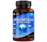 Magnesium Supplement 516mg with Zinc - 365 High Strength Vegan Tablets