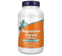 MagnesiumCitrate 200mg, Supplement forEnergy, Non-GMO, Dairy-Free, Vegan 250 Tablets
