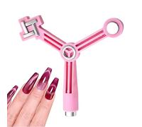 Magnet, 4-in-1 Triangular Magnetic Wand, Professional 9D Effect Tool, DIY Home Manicure Supply, Portable Travel Beauty Equipment, Small Handheld Black For Salon Students