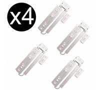 Magnet B&Q Universal Integrated Fridge Freezer Door Fixing Slide Kit Bracket pmd