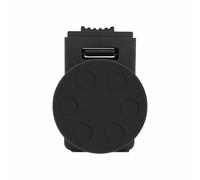 Magnet Belt Clip, Adjustable Portable Magnetic Waist Clip, Strong Clip-On Belt Magnet Holster Magnetic Tool Holder for Hammer, Screws, Nails, Pliers, Screw Driver, Trowel (43mm With Lock)