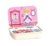 Magnet Board Puzzles - Wood Magnet Jigsaw With Organizer Box for Traveling | Educational Learning Toy for Children Toddler Kid Boys Ages 3-6