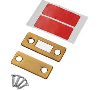 Magnet Cabinet Catches Set Easy Install Door Magnet Latches with Resistant Finishes for Homes & Office Use No Drill Installation