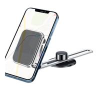 Magnet Car Phone Holder - Strong Magnetic Mount with an Adjustable and Adjustable Grip Control Board Windshield Compatible with Ideal for Vehicles, Trucks, Auto, Travel Safety