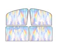 Magnet Car Side Window Sunshade Curtain Car Sunshades UV Protector Front/Back Window Sun Shade(4pcs)
