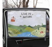 Magnet Car Sun Shade Curtain for Side Window for baby kids children - Sunshade Protector Sun Blocker Blind