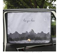 Magnet Car Sun Shade Curtain for Side Window for baby kids children - Sunshade Protector Sun Blocker Blind