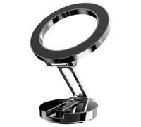 Magnet Cell Phone Holder,Adjustable Foldable Zinc Alloy Auto Accessories,Magnet Phone Mount - for Travel Video Calls Driving Navigation Road Ride Sharing Delivery Truck Taxi Video Calling
