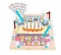 Magnet Color and Counting Maze | Wood Educational Matching Game | Interactive Puzzle Game - for Home School Party Classroom Car Trip Playroom Boys Girls Homeschooling Family Nights Summer Camp Birthda